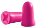 hollowed out foam earplugs, for comfort and sleeping